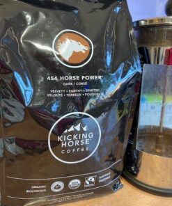 Kicking Horse Coffee, 454 Horse Power, Dark Roast, Whole Bean, 2.2 lb 23 51e4kocIzML