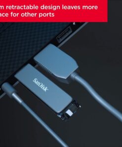 SanDisk 256GB Ultra USB Type-C Flash Drive - SDCZ460-256G-G46, Black 13 51e7bLg1yvL