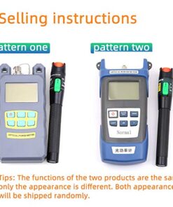 Fiber Optical Power Meter 30KM Aluminum Visual Fault Locator Fiber Optic Cable Tester Checker Test Tool for CATV Telecommunications Engineering Maintenance 17 51e8naQshkL