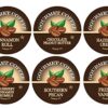 Smart Sips, Flavor Lovers Coffee Variety Sampler | Medium Roast | Blueberry Cinnamon Crumble, Cinnamon Roll, French Vanilla, Hazelnut Cream, Chocolate Peanut Butter, Southern Pecan | Assorted Coffee Pods for Keurig K-cup Machines, 24 Count 42 51e9 vq0NuL