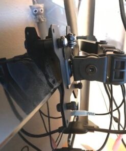 Mount-It! Single Monitor Arm Mount | Desk Stand | Full Motion Height Adjustable Articulating Tilt | Fits 19 21 24 27 29 30 32 Inch VESA 75 100 Compatible Computer Screen | C-Clamp and Grommet Base 46 51e9xTD7MUL