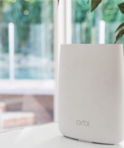 NETGEAR Orbi Ultra-Performance Whole Home Mesh WiFi Satellite Extender - works with your Orbi Router to add 2,500 sq. feet at speeds up to 3 Gbps, AC3000 (RBS50) AC3000 | Satellite 21 51eAxSd0HL