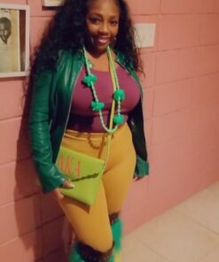 MARDI GRAS FURRY LEG COVERS Standard Size Purple / Yellow / Green 30 51eDPAdEq5L