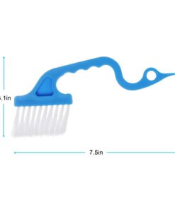 The 2 in 1 Window and Sliding Door Track Cleaning Brushes Blue 16 51eE1v4xesL