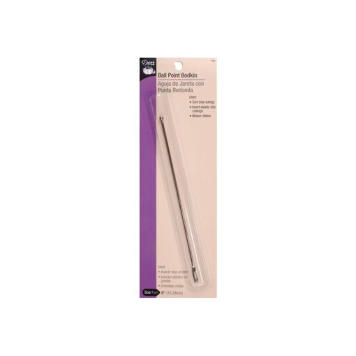 Dritz 783 Bodkin, Ball Point, Silver, 6 inches