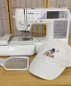 Embroidex Cap/Hat Hoop for Brother Embroidery Machine SE270D HE-120 900D HE-240 LB6770 SE400 LB6800PRW LB6800THRD 950D PE-450 PE500 HE1 SB7050E Simplicity SB7500 SE425 Innov-is 990D PE540D PE525 HE300 8 51eSN7wGThL