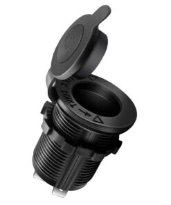 Marine Grade Cigarette Lighter Socket 12 VDC Black 15 51eWHj7bL1L