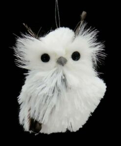 Kurt Adler C2289 5.1" Silver Hanging Owl Christmas Ornament 2 Assorted 26 51eWVSwqQuL