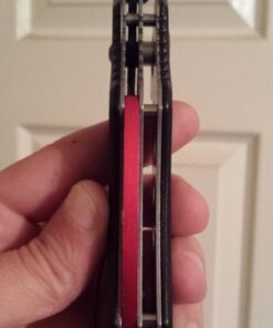 TAC Force TF-669 Series Assisted Opening Tactical Double-Blade Folding Knife, 5-1/4-Inch Closed Black 26 51eYTPazymL