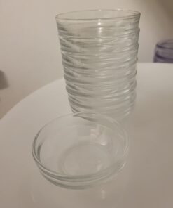 Duralex Made In France Lys Stackable Glass Bowl (Set of 4), 1 oz., 2.3 Inches, Clear 1.25 oz 39 51eYrajFPpL