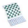 The House of Staunton US Chess Standard Checkbook Magnetic Travel Chess Set - 6" x 6" Board