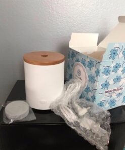 Essential Oil Diffuser, AromaAllure Waterless Portable Mini Oil Diffuser for Car, Office and Closet 40 51epmfpHAnL