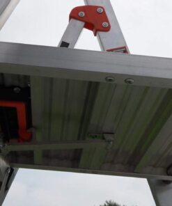 Little Giant Ladder Systems Flip N Lite 6 Foot 300 Pound Capacity Aluminum Lightweight Slim Stepladder Ladder 62 51epoBhraL