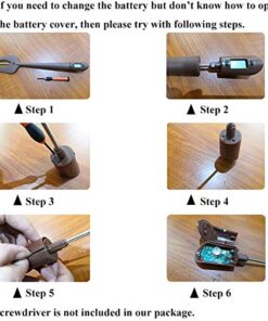 Efeng Candy Spatula with Thermometer Built in and Pot Clip – Fast Instant Read Digital Candy Thermometer,Spatula Thermometer for Chocolate,jams,syrups, Oil Cooking with BPA Free Silicon Spatula 21 51eq24vKDjL