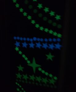 DUOFIRE 3D Domed Glow in The Dark Dots Wall or Ceiling Stickers, Glowing Ultra Bright Dots of 336Pcs,Perfect for Kids Bedding Room or Birthday Gift,Beautiful Wall Decals and Ceiling Decors 3D Domed Dots * 2 sheets Green 40 51erQwTfokL