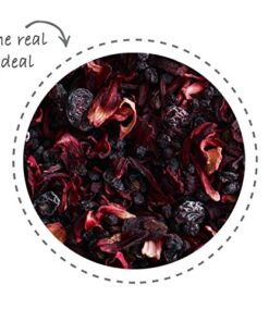 Alternative view of teapigs Super Fruit Herbal Tea Bags, 50 Count, Caffeine Free Herbal Bursting with Berries, Slightly Tart Fruit Tea Caffeine Free Super Fruit Tea