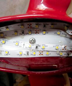 Lepro 12V LED Strip Light, Flexible, SMD 2835, 16.4ft Tape Light for Home, Kitchen, Party, Christmas and More, Non-Waterproof, Warm White(Not Include Power Adapter) 16.4 ft 58 51eruhJqv0L