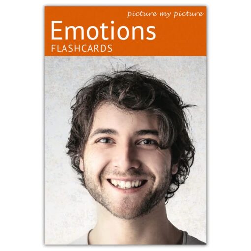 Picture My Picture Feelings and Emotions Flash Cards | 40 Emotion Development Language Photo Cards | Speech Therapy Materials and ESL Materials