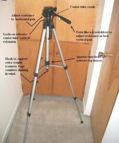 Amazon Basics 60-Inch Lightweight Tripod With Bag, Black 79 51ewuYVrNL