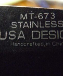 MTECH USA MT-673 Fixed Stainless Steel Blade,5",Black 39 51ezVNGfGRL