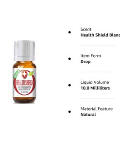 Health Shield Blend Essential Oil - 100% Pure Therapeutic Grade Health Shield Blend Oil - 10ml 0.33 Fl Oz (Pack of 1) 23 51f0D64Y1RL
