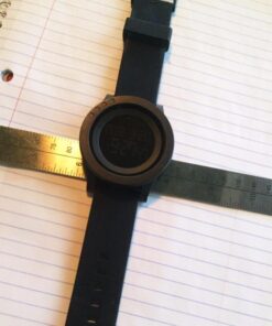 LYMFHCH Men's Digital Sports Watch LED Screen Large Face Electronics Military Watches for Men Waterproof Alarm Stopwatch Back Light Outdoor Army Watch 46 51f1OzVVHYL