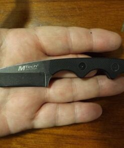 MTECH USA MT-673 Fixed Stainless Steel Blade,5",Black 40 51f6aPRtBHL