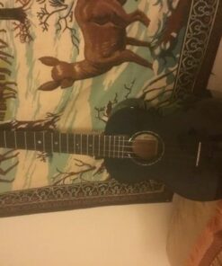 URlighting Guitar Luthier Tool Set (7 Pcs), Clean and Polish Tool - 1 Pcs Guitar Fret Crowning File, 1 Pcs Fret Rocker Leveling Tool, 2 Pcs Fingerboard Guards, 2 Sheets Sanding Paper, with Carry Bag 15 51f7OKFHJL