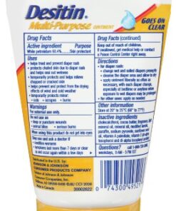 Alternative view of Desitin Skin Protectant and Diaper Rash Ointment Multi-Purpose with Vitamins A & D, Travel Size, 3.5. Oz Tube MPO Single