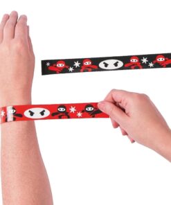 Fun Express Ninja Slap Bracelet - Jewelry - Bracelets - Slap Bracelets - 12 Pieces 8 51fCyr2vn2L