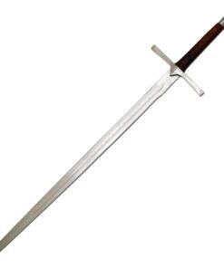 Alternative view of Medieval Warrior Late Middle Ages Hand and A Half Sword Full Tang Tempered Handmade Hand Forged Real Sword 5103