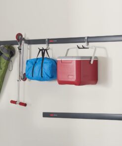 Rubbermaid FastTrack Cooler Hook, Garage Organization and Storage, Heavy Duty, Durable Locking Fit, Storage for Coolers, Cords, Ropes, Small Hoses Cord Hook 20 51fErMHwoNL