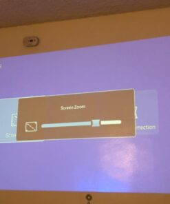 LIMIMART 40"-130" Smart Mini Projector 5G WIFI, Support 4K, Big Screen Experience with Premium 360 Sound, 5.0 Bluetooth Movie Projector Compatible With Android/iOS/Windows/TV Stick/HDMI/USB/Audio 3.5 26 51fHSW319lL