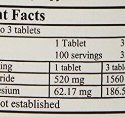 Alta Health Magnesium Chloride Tablets, 100 Count Unflavor 100 Count (Pack of 1) 10 51fHmQD16wL
