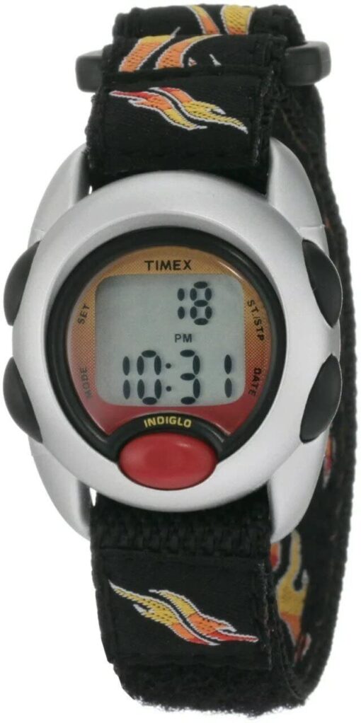 Timex Boys Time Machines Digital Watch Flames