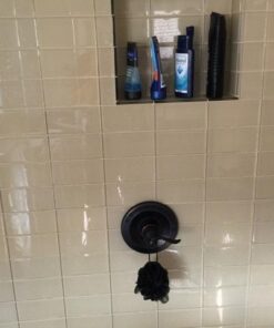 Delta Faucet Windemere 14-Series Shower Faucet Set, Shower Handle, Oil Rubbed Bronze Shower Faucet, Delta Shower Trim Kit, Oil Rubbed Bronze BT14296-OB (Valve Not Included) Without Rough 27 51fLFWEUthL