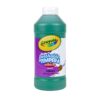 Crayola Artista II Washable Tempera Paint, Pint, Green