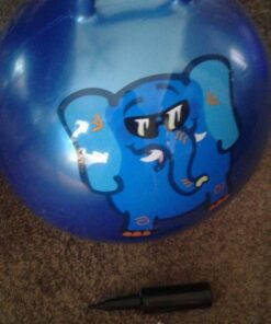 WALIKI Hopper Ball for Kids| Hippity Hop | Jumping Hopping Therapy Ball | Birthday Gift | Blue | Ages: 3-6 | 18"/45CM Ages: 3-6 (18"/45CM) 35 51fN5UJthQL