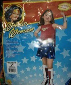 Super DC Heroes Wonder Woman Child's Costume Medium As Shown Standard Packaging 36 51fONt MTcL