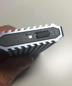 M.2 NVMe SSD Enclosure Adapter USB C 3.2 Gen 2 10Gbps M.2 NVMe to SATA Reader, Tool-Free 6Gbps SATA, RGB NVMe Enclosure Aluminum Case Support UASP Trim for PCIe M-Key(B+M Key) SSD Size 2242/2260/2280 RGB Version 51 51fUIMBD67L