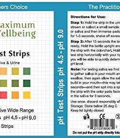 The Original Premium Quality Ph Test Strips for Urine and Saliva. A Fast, Accurate Way to Test Your Body Acid Alkaline Balance. More Accurate Than Litmus Paper or Ph Paper. 17 51fWcfIvlL