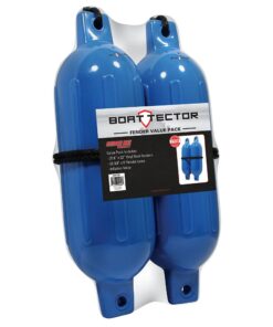 Extreme Max 3006.7207 BoatTector Inflatable Fender Value 2-Pack - 6.5" x 22", Blue 6.5" x 22" 16 51fatvkZ7pL