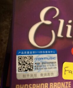 Elixir Strings - Acoustic Phosphor Bronze with NANOWEB Coating - Elixir Acoustic Guitar Strings - Light (.012-.053) Light (.012-.053) 40 51fb9 Bj6TL