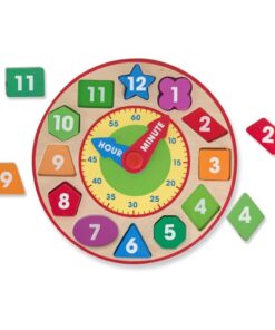 Melissa & Doug Shape Sorting Clock - Wooden Educational Toy 34 51fcq8MZUL 1