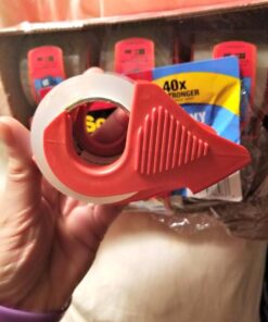 Scotch Heavy Duty Shipping Packing Tape, Clear, Holiday Shipping Supplies, 1.88 in. x 22.2 yd., 6 Tape Rolls with Dispensers 53 51fjfMEqg0L