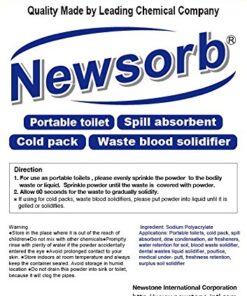 Newstone Sodium Polyacrylate - Superabsorbent Diaper Polymer (White, 0.38mm granulars, 35g, 1.23oz.) 13 51fmJXZNpKL