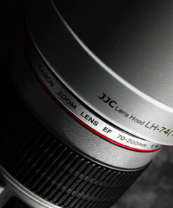 JJC Professional LH74T White Tulip Flower Lens Hood Compatible with Canon 70-200mm F 4 Lens Replaces Canon ET-74 ET74 46 51fsZzOnIbL