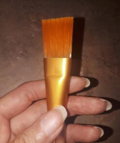 Hansderma Skinsoft Facial Mask Brush (Golden) Golden Brush 26 51fsabNkUjL