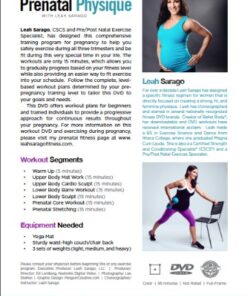 Fit & Sleek Prenatal Physique- Prenatal Workout with Complete Pregnancy Training Plan DVD April 10, 2014 11 51fsai0BZYL