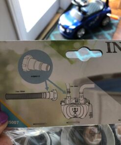 Intex Replacement Hose Adapter A w/Collar for Threaded Connection Pumps (Pair) 45 51fuBdshKmL